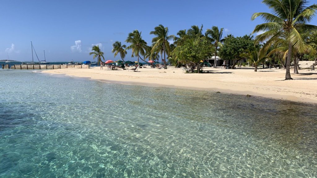 caribbean beaches by boat