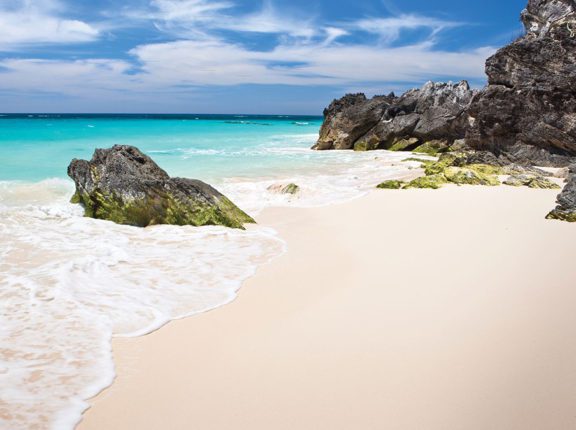 bermuda tourism ceo beach rocks