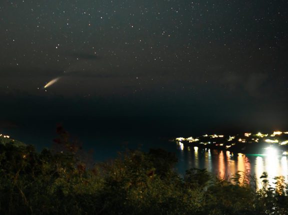 caribbean photo st thomas comet