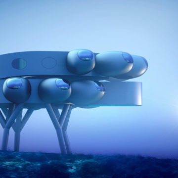 caribbean underwater space station