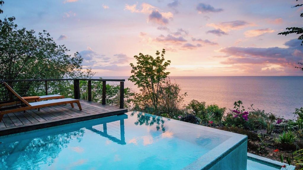 romantic hotels caribbean
