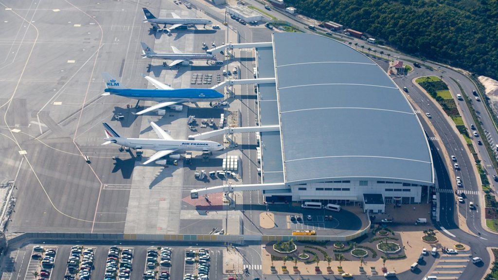 st maarten airport testing