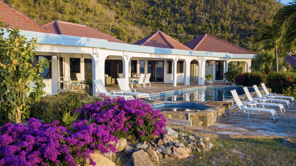 british virgin island villa vacation