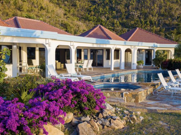 british virgin island villa vacation