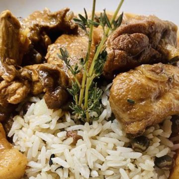 jamaica stewed chicken recipe