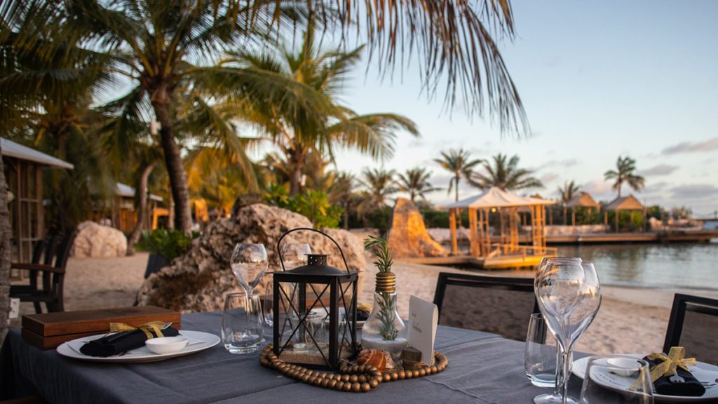 The premier place to eat in Curacao, Chef Rene Klop's toes-in-the-sand restaurant at the Boase Luxury Resort is an impossibly romantic, wonderfully intimate international retsaurant with the island's best sourcing. 
