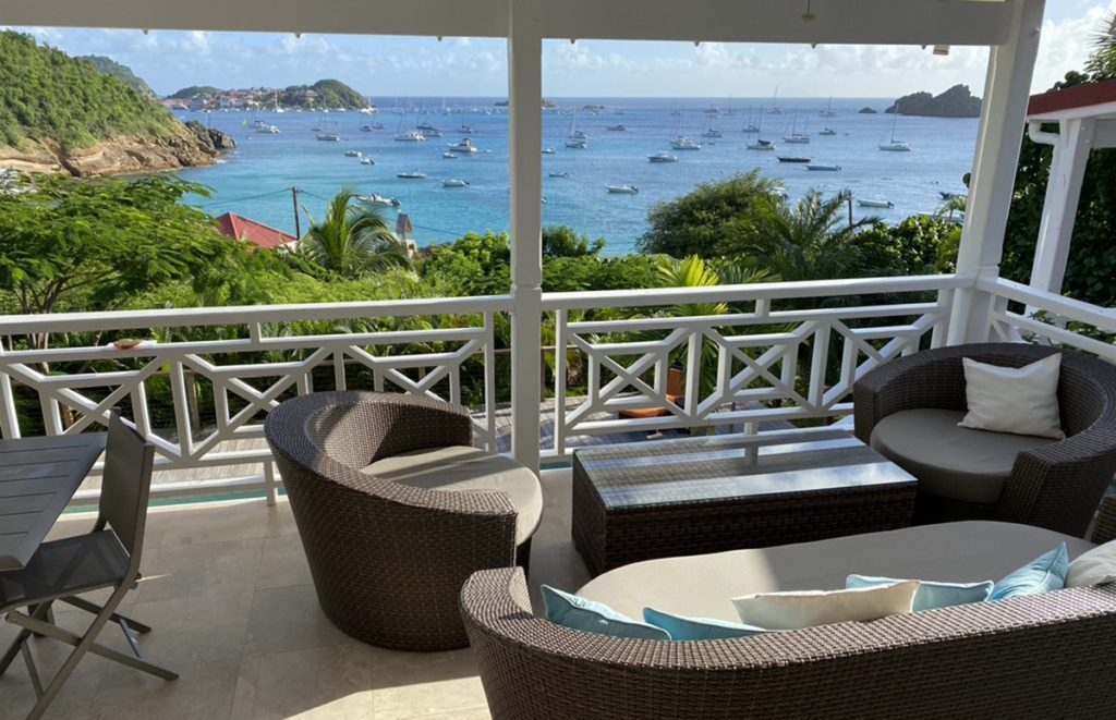 caribbean beach st barth villa