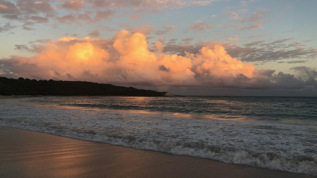 caribbean photo antigua half moon