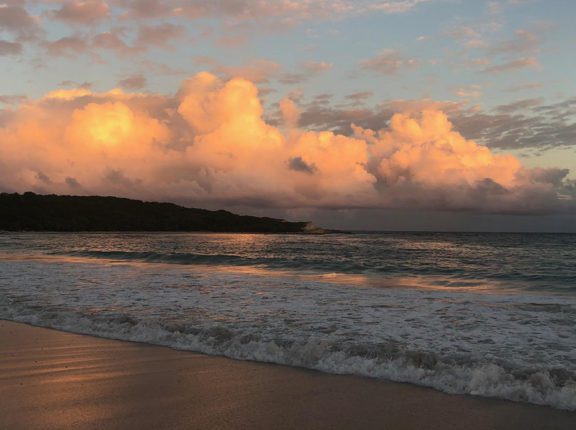 caribbean photo antigua half moon