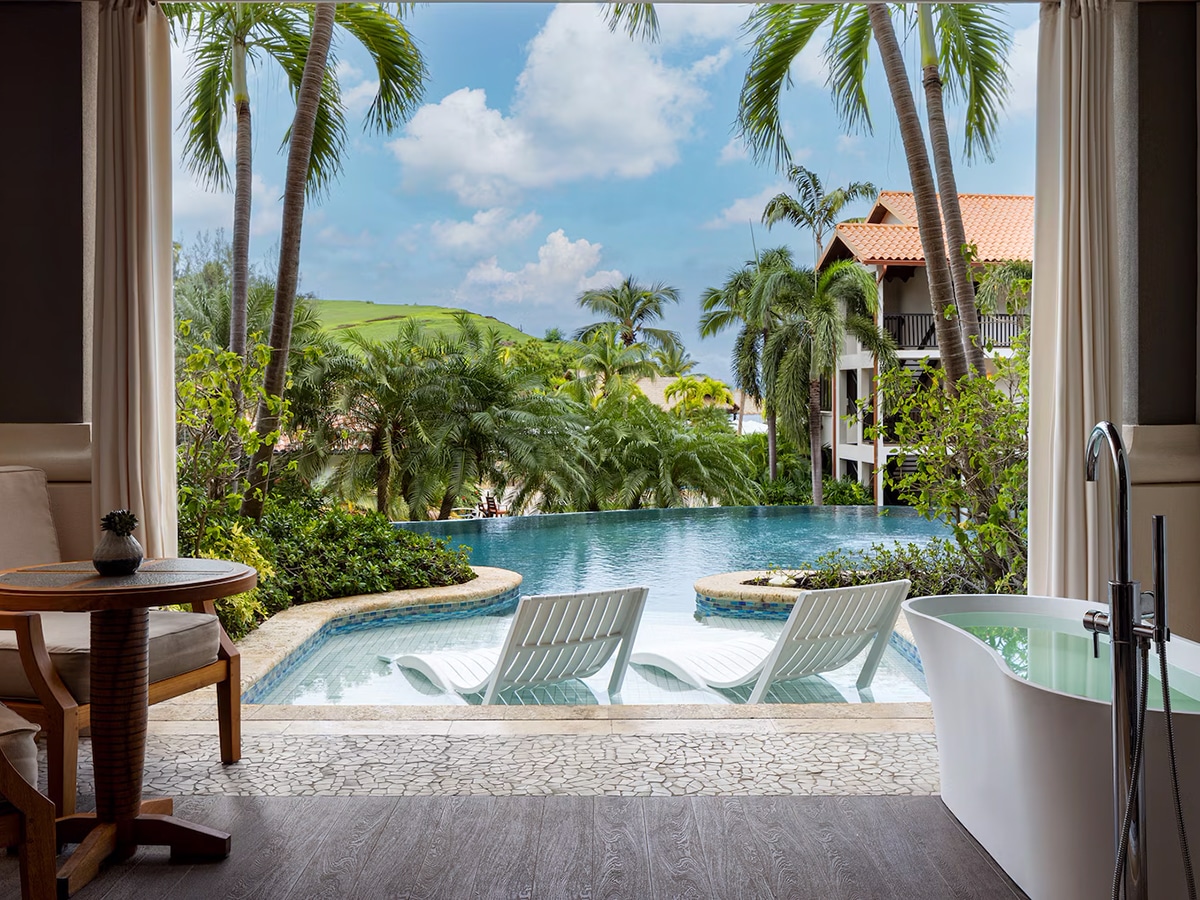 swim up rooms in the caribbean in grenada