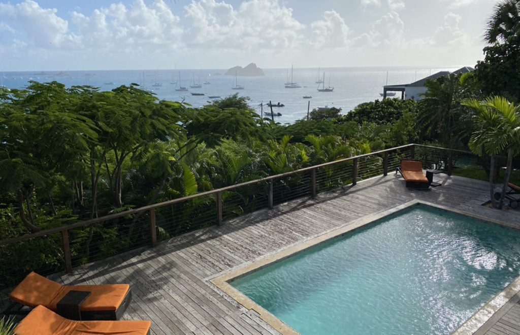 caribbean beach st barth villa