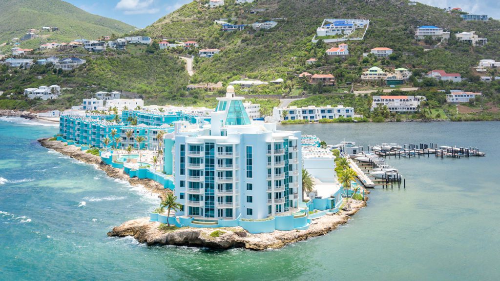 st maarten oyster bay back