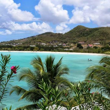 caribbean photo antigua view