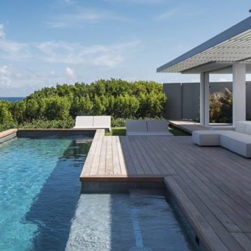 st barth villa cliffside