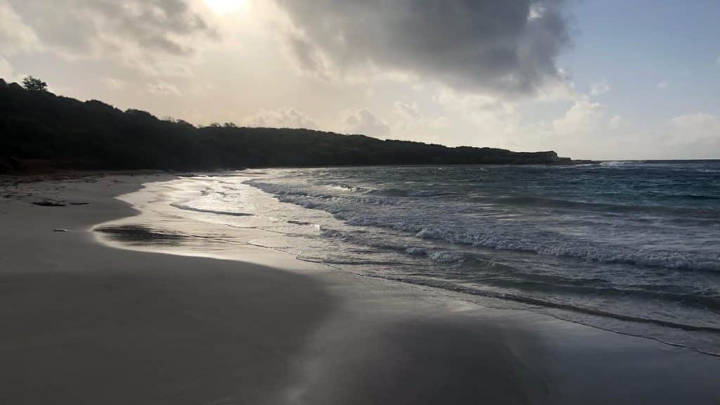 caribbean photo antigua half moon