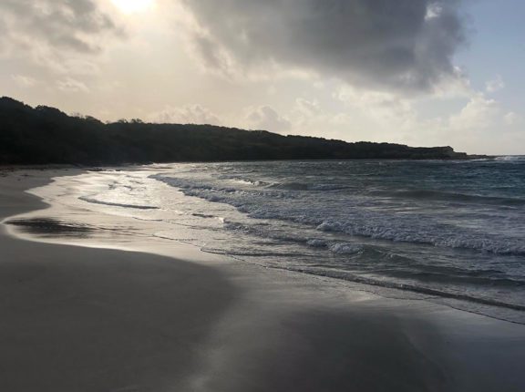 caribbean photo antigua half moon