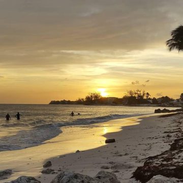 caribbean photo barbados sandy beach