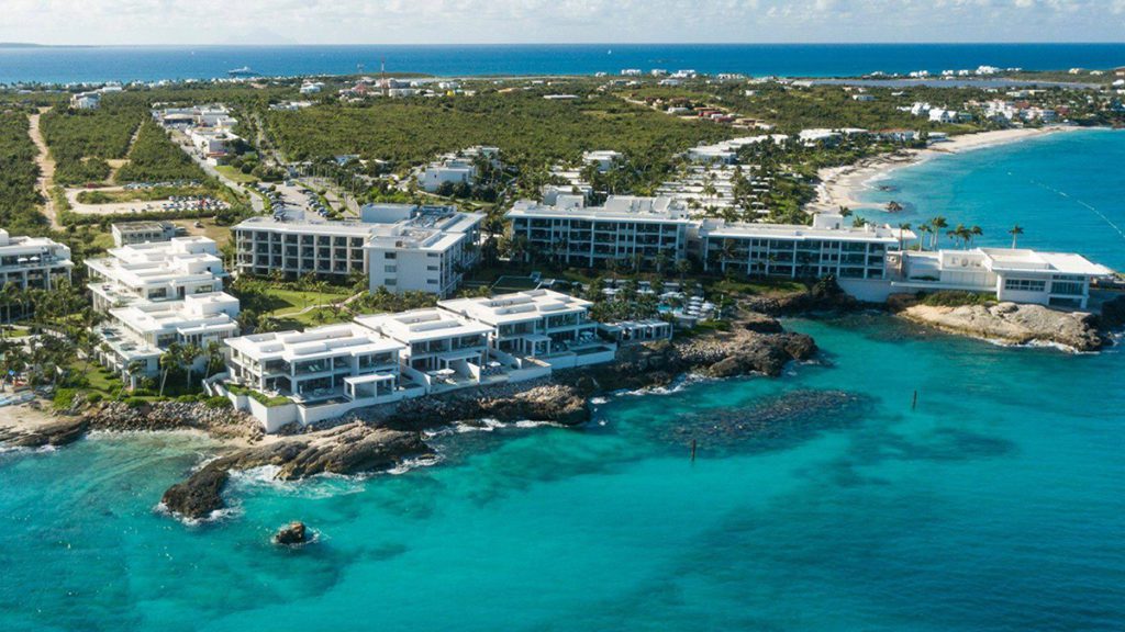 anguilla american airlines beach shot