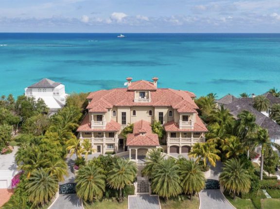 bahamas luxury real estate fire