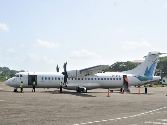 caribbean airlines trinidad saint lucia