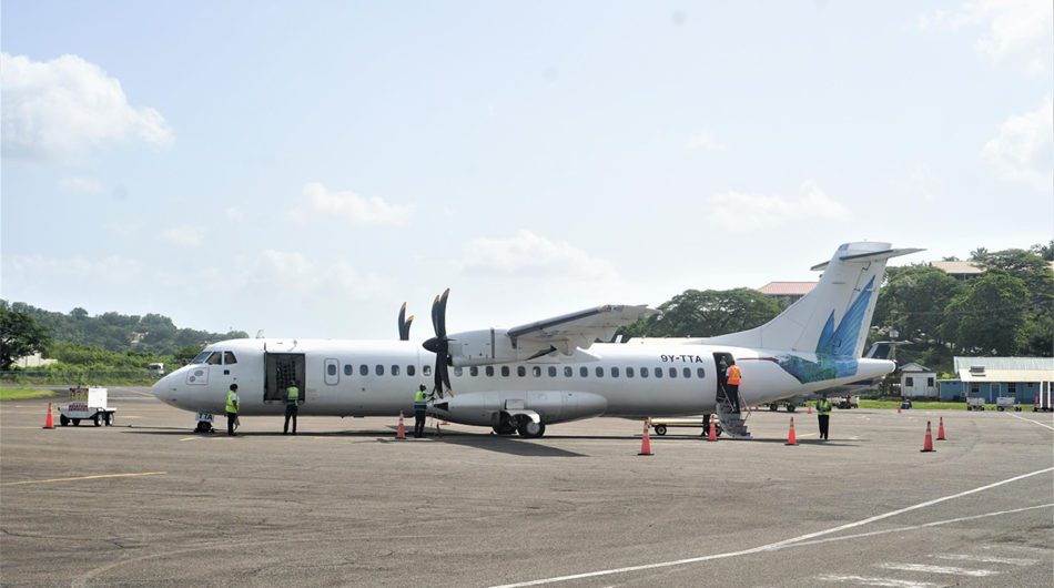 caribbean airlines trinidad saint lucia