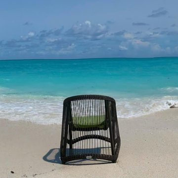 caribbean photo exuma bahamas chair