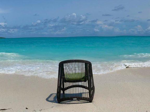caribbean photo exuma bahamas chair