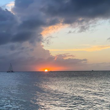 caribbean photo turks and caicos sunset