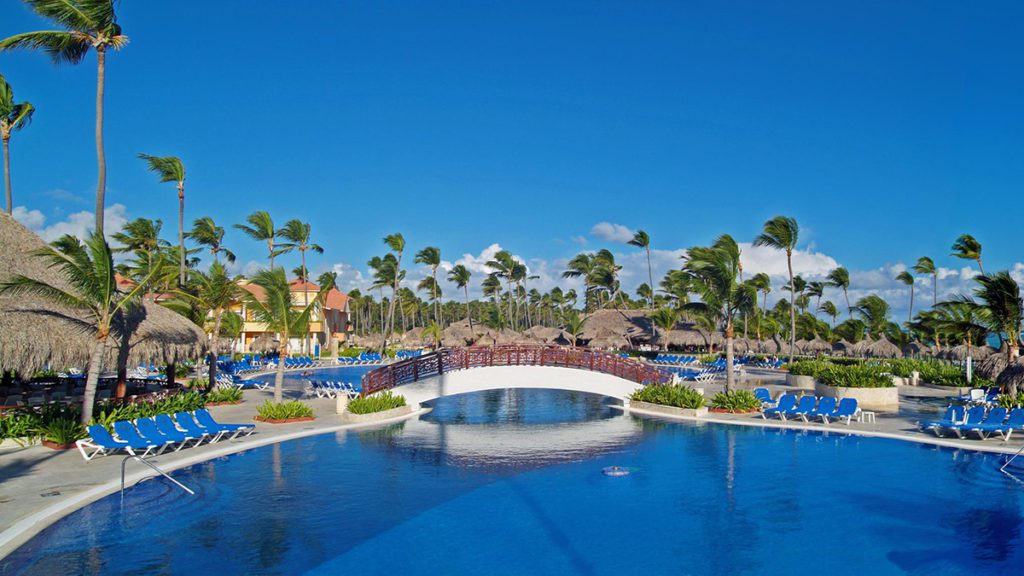 pool exterior of resort