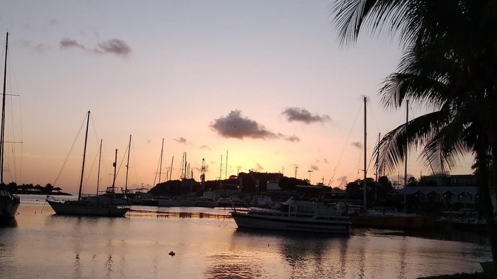 grenada caribbean photo sunset cover