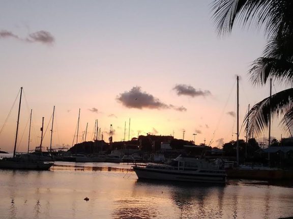 grenada caribbean photo sunset cover