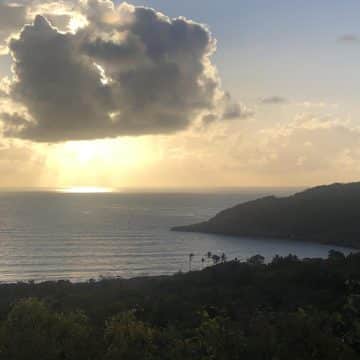 antigua caribbean photo half moon