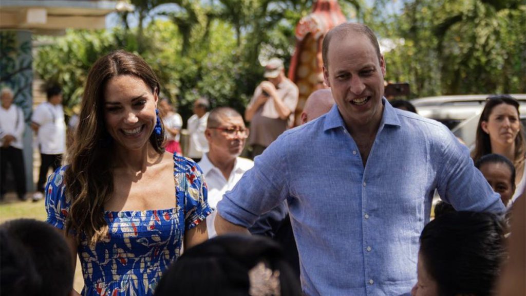 caribbean prince william kate