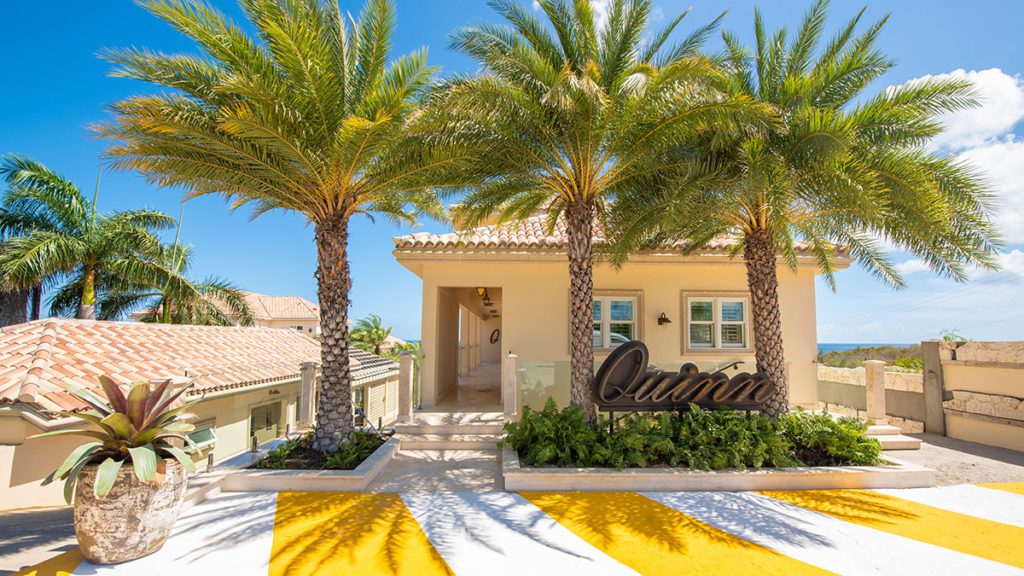 anguilla hotel quinn entrance