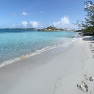 bahamas caribbean staniel cay exuma beach