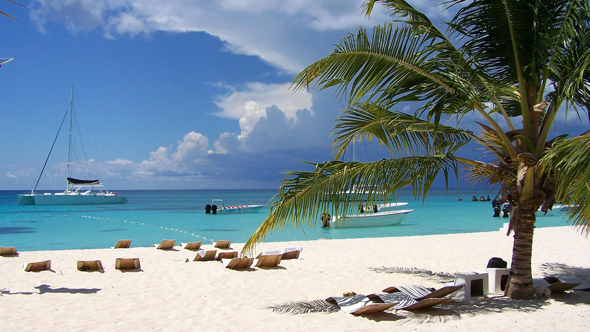 dominican republic caribbean photo beach