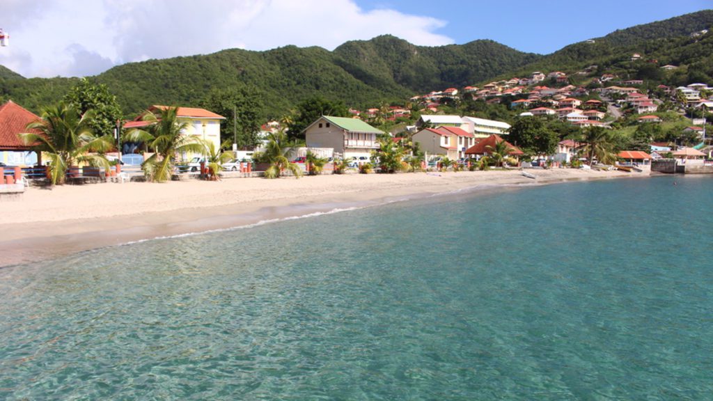 martinique beach sand