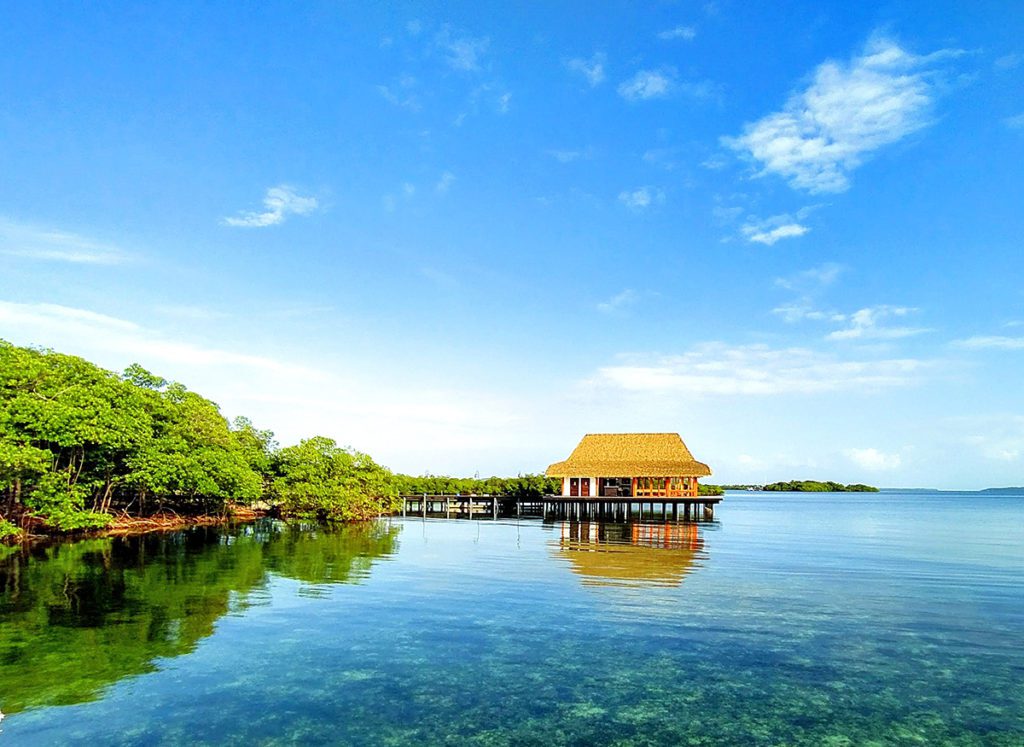 all-inclusive caribbean overwater bungalow