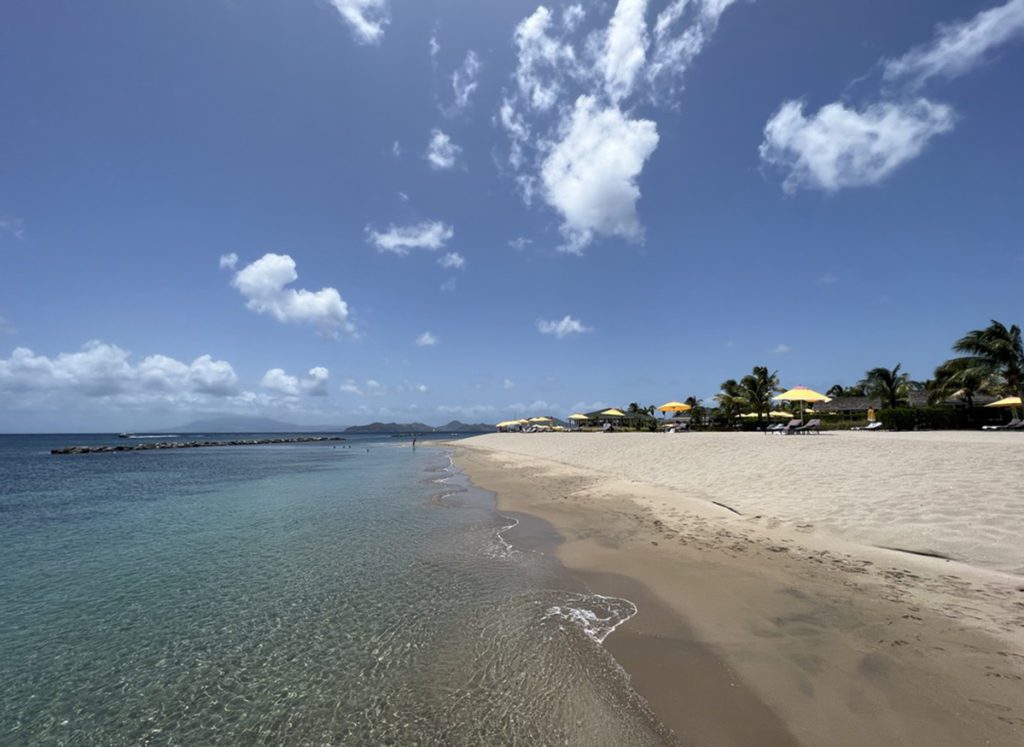 nevis beach
