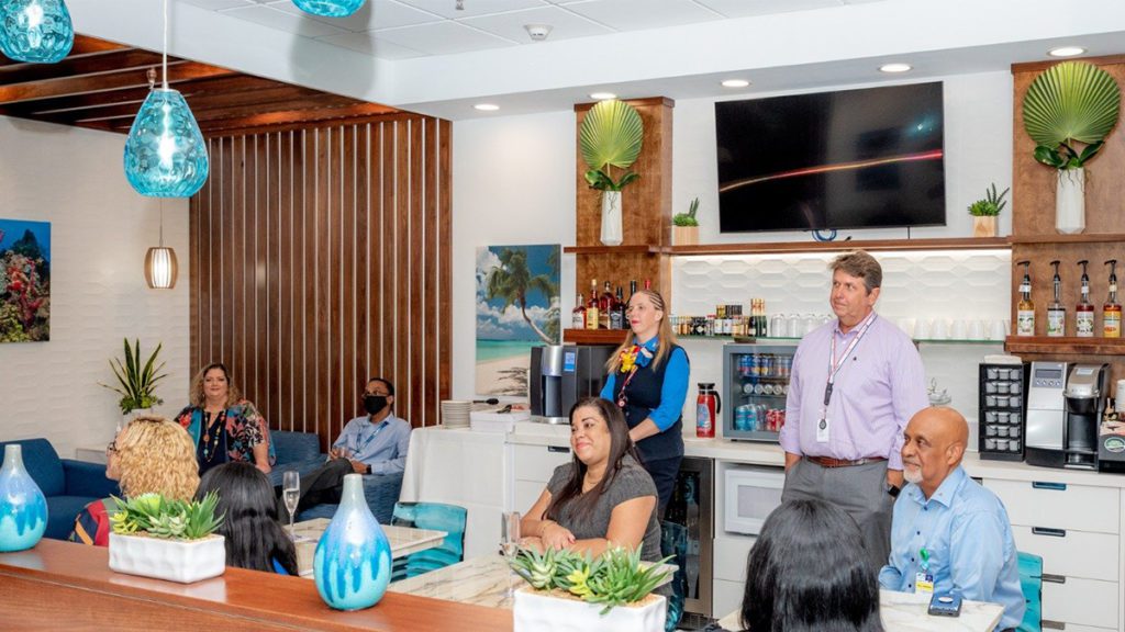 Cayman Airways has officially reopened its VIP departure lounge at Grand Cayman’s Owen Roberts International Airport.