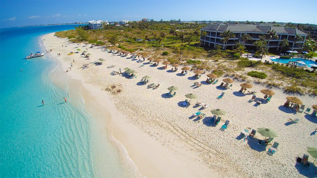 turks and caicos caribbean resort beach