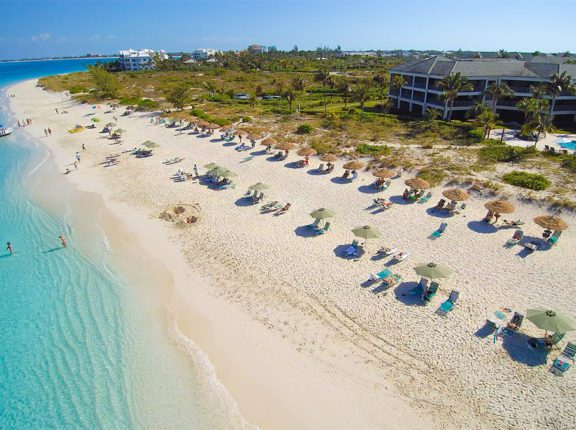 turks and caicos caribbean resort beach