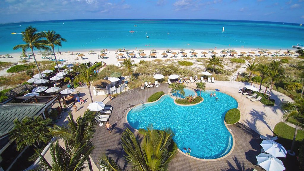 turks and caicos caribbean resort beach