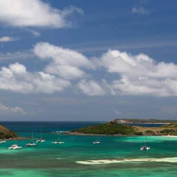 caribbean beaches by boat