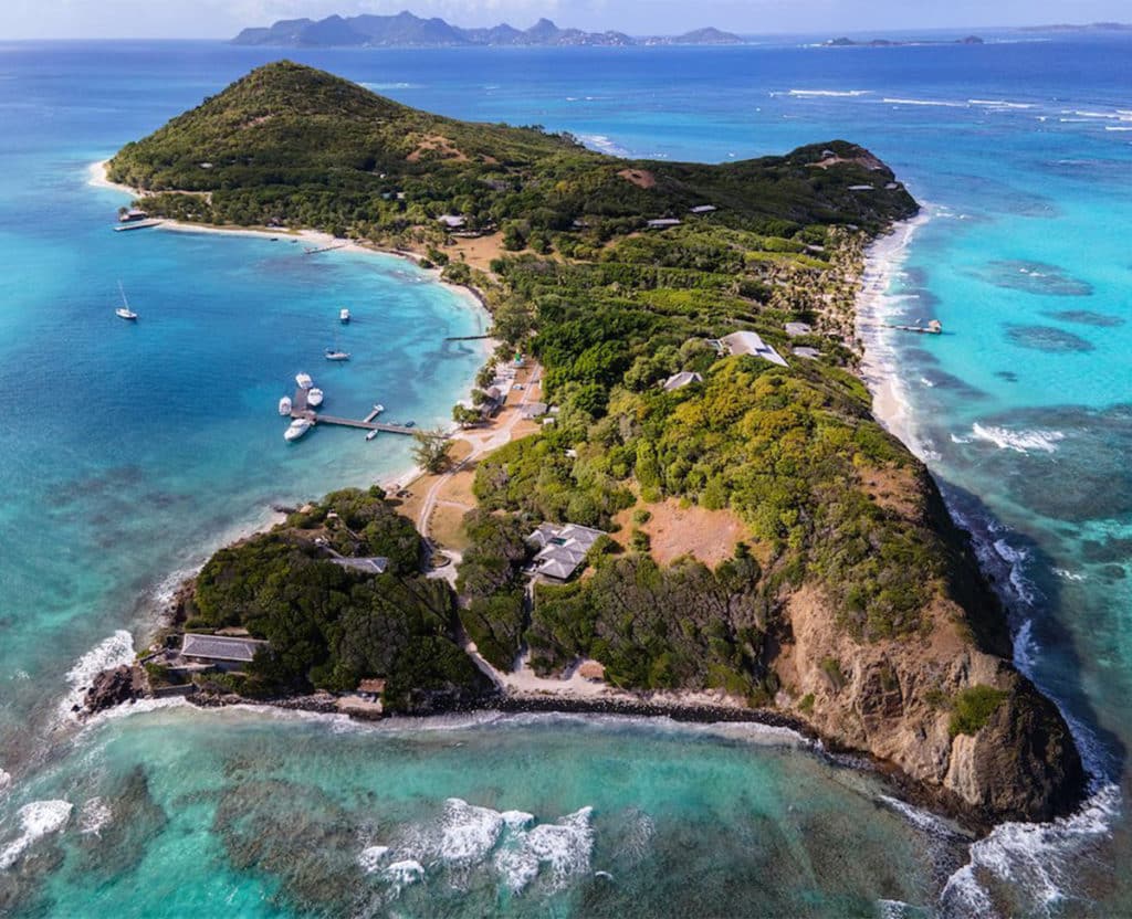 caribbean private island resort top