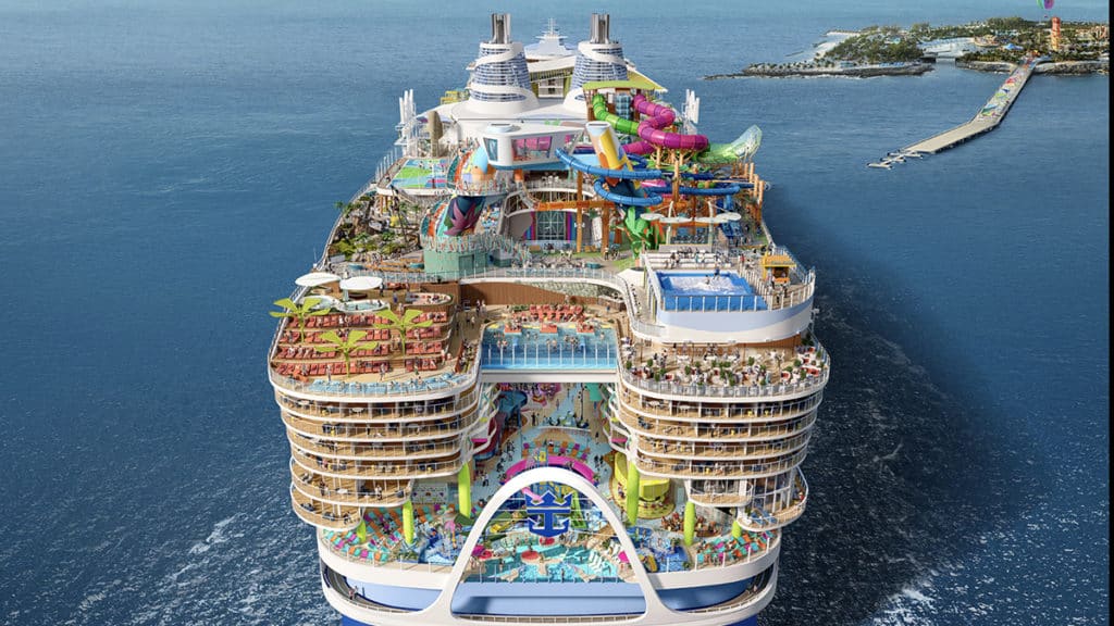 royal caribbean cruise ship rendering