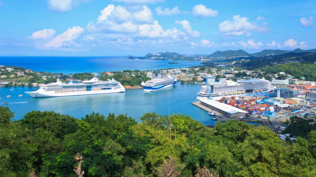 saint lucia cruise port