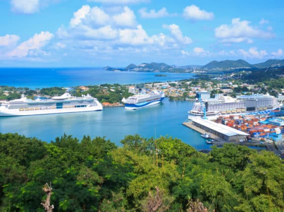 saint lucia cruise port