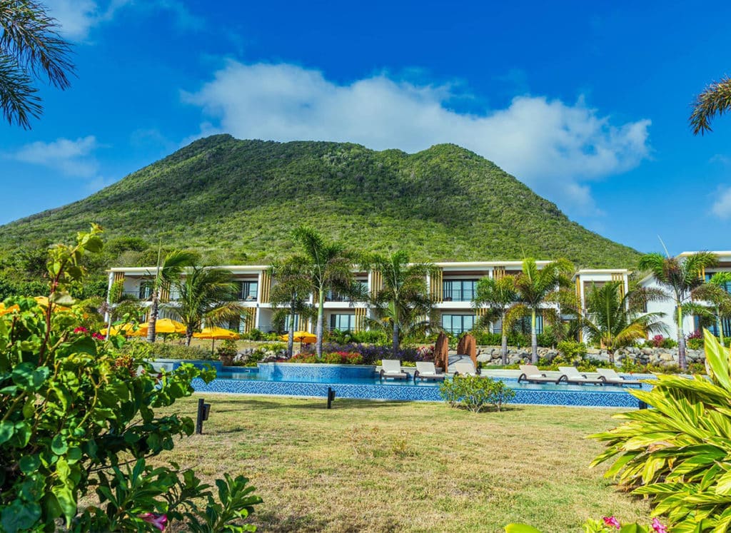 golden rock statia caribbean island