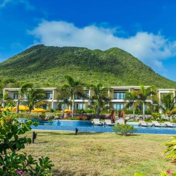 golden rock statia caribbean island